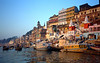 Sunrise on the Ganges in Varanasi